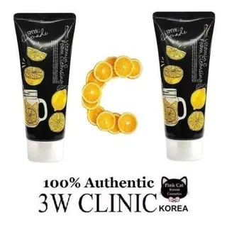 فوم شستشوی ویتامین سی تری دبلیو کلینیک 3W Clinic Vitamin C Foam Cleanser