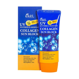 کرم ضد آفتاب و آبرسان ایکل (Ekel) مدل EKEL UV Collagen Sun Block
