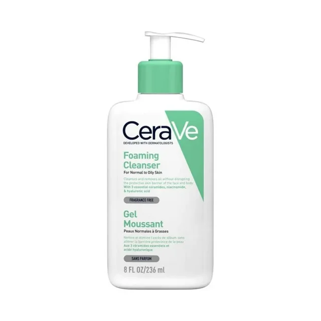 فوم شوینده پوست نرمال و چرب سراوی (Cerave Foaming Cleanser For Normal To Oily Skin