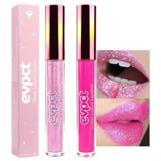💄 رژ لب مایع متالیک evpct با رنگ مقاوم در برابر انتقال رنگ