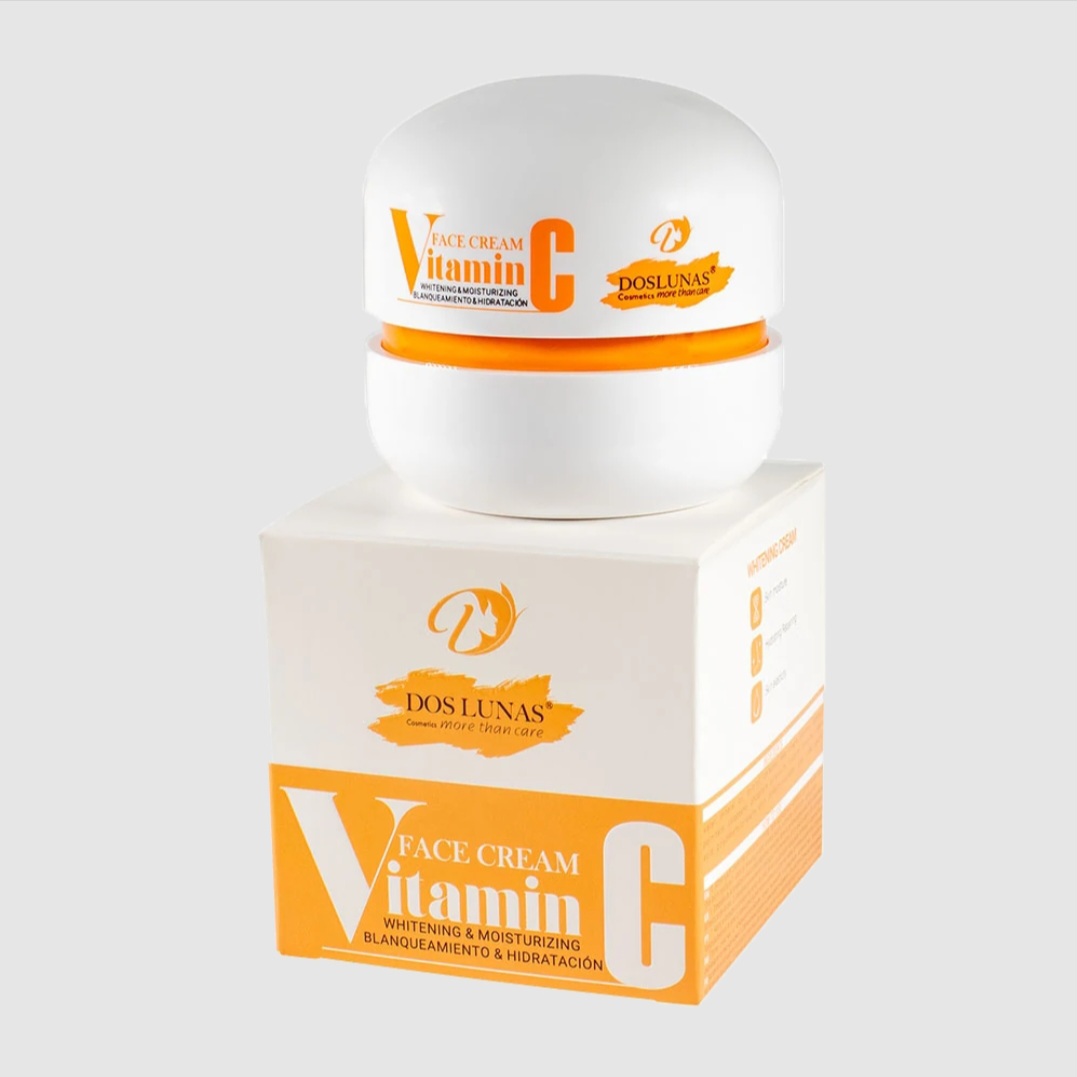 🍊کرم صورت ویتامین C داس لوناس DOS LUNAS Vitamin C face CREAM