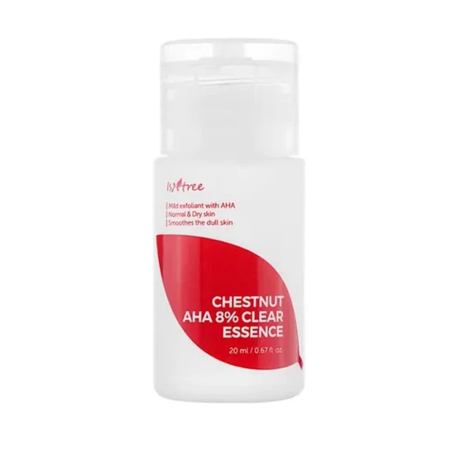 🌼اسنس لایه بردار و شفاف کننده ایزنتری ISNTREE Clear Skin 8% AHA Essence